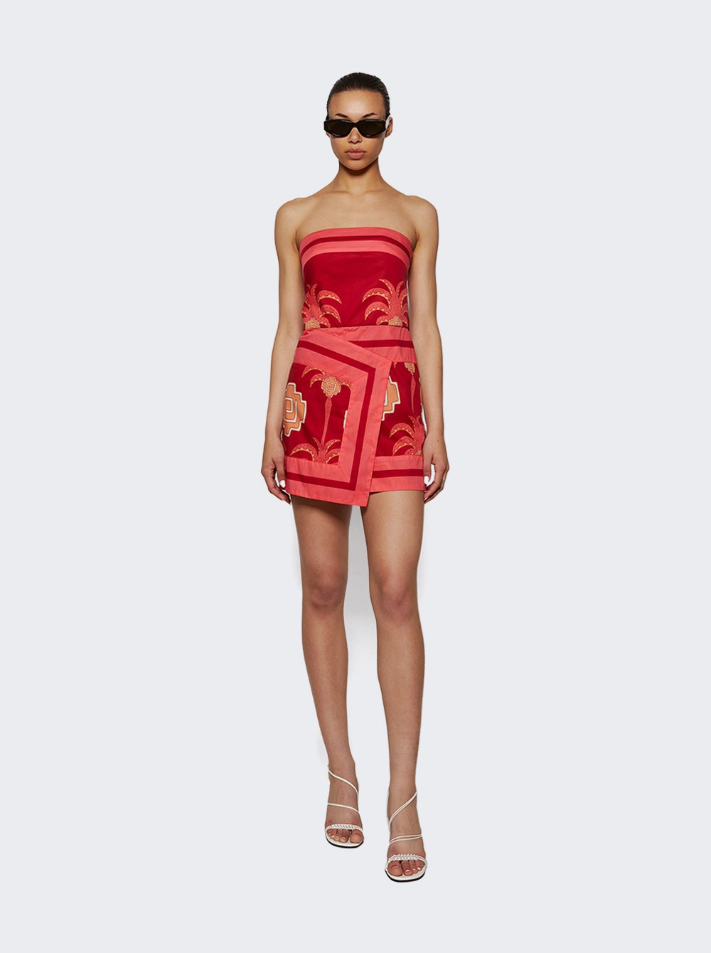 Raiz Ritual Mini Dress Magenta And Pink - 5