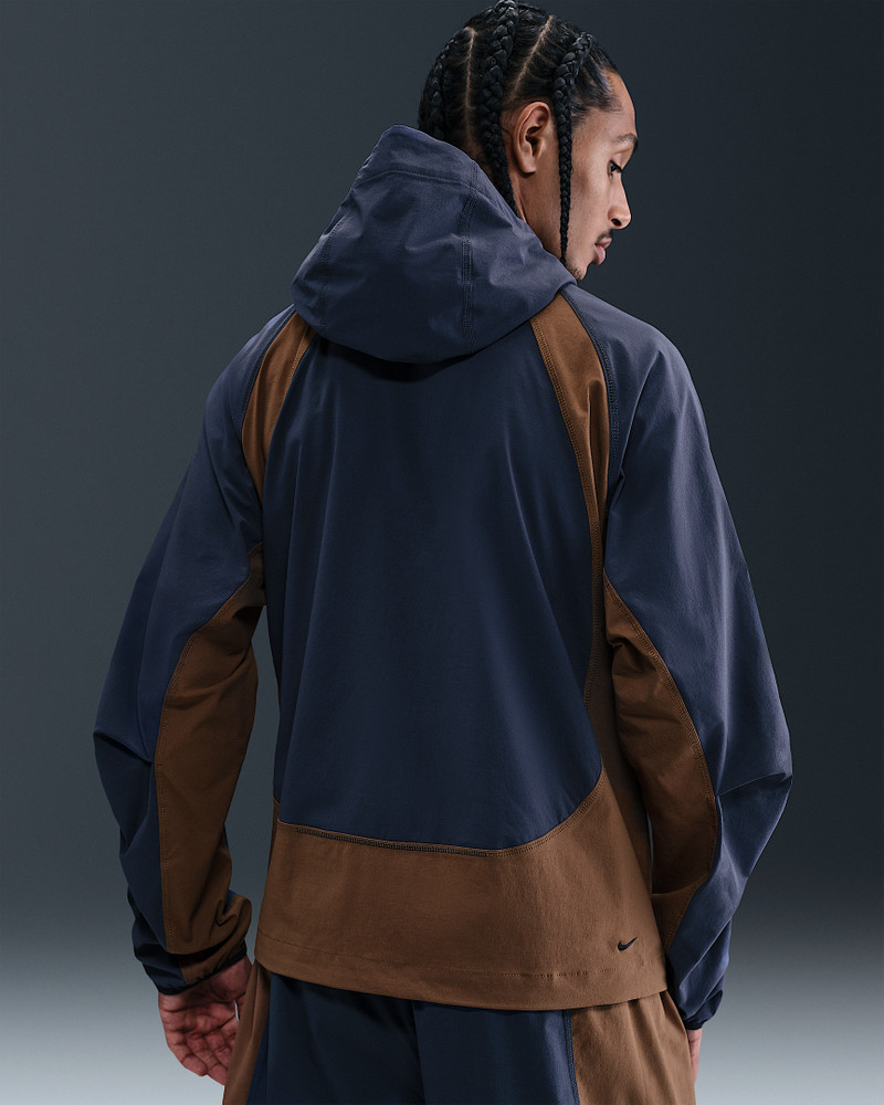 Nike Nike Tech Men's Dri-FIT Woven Color-Block Windrunner Loose Jacket outlook