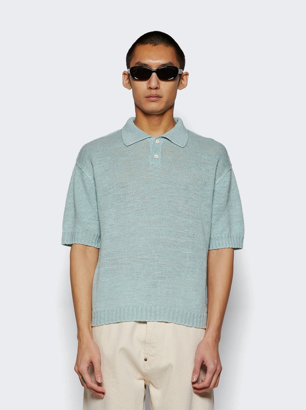 Polo Shirt Light Blue - 3