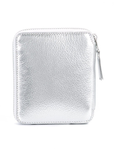 Comme Des Garçons metallic zip wallet outlook