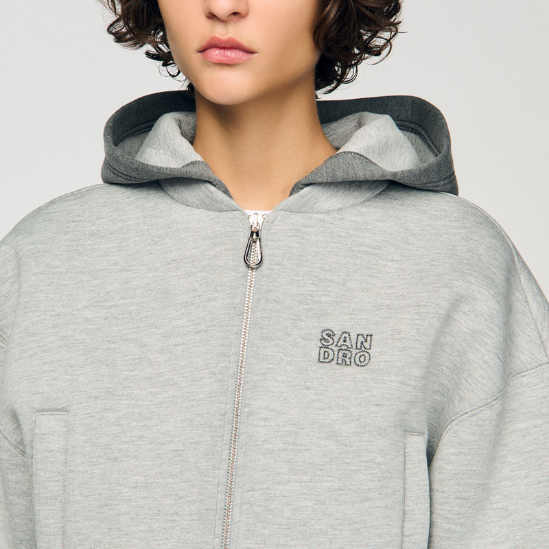 HOODED SWEATSHIRT JACKET 4