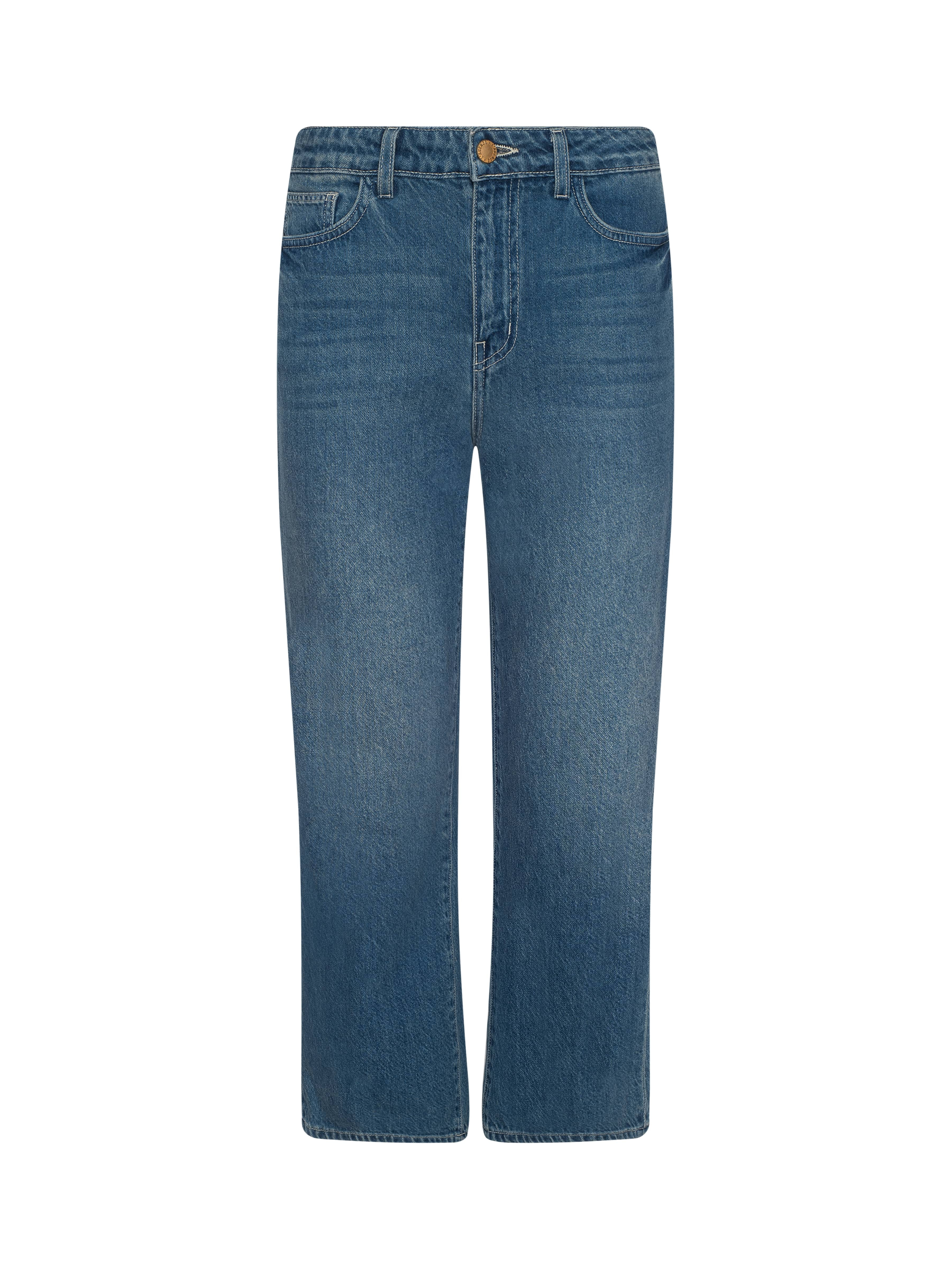 June Cropped Stovepipe Jean - 1