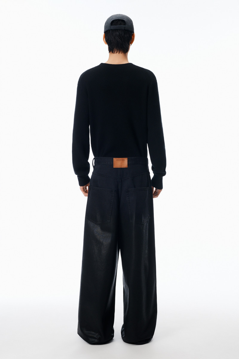 Surge Coated Wide Leg Jean 4