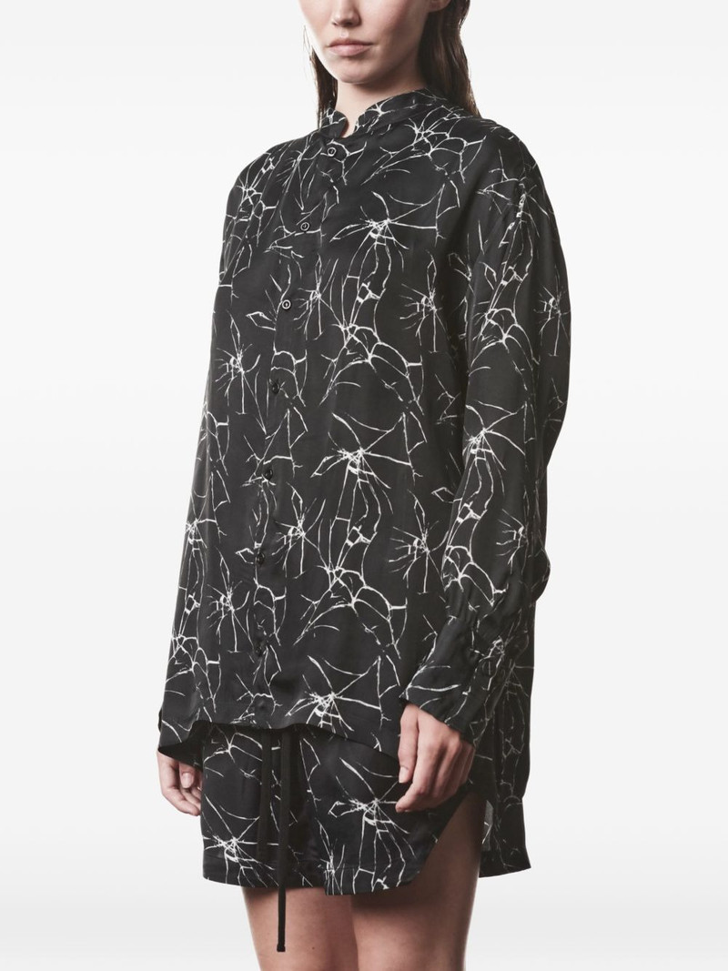 marble-print shirt 4