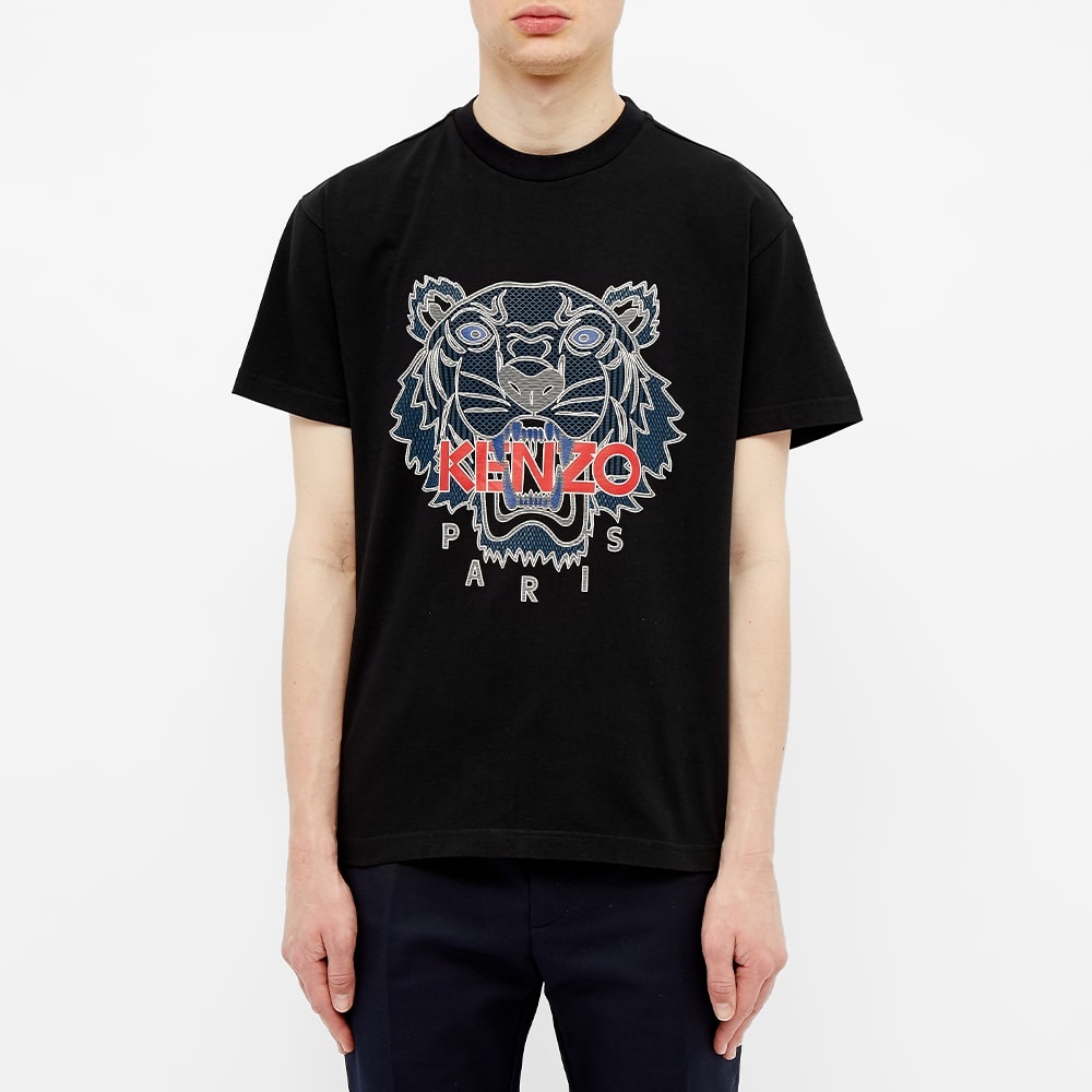 Kenzo Silicone Scuba Tiger Tee - 3