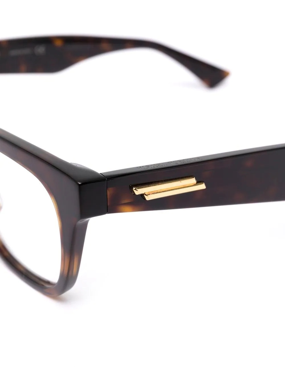 tortoiseshell square-frame glasses - 3