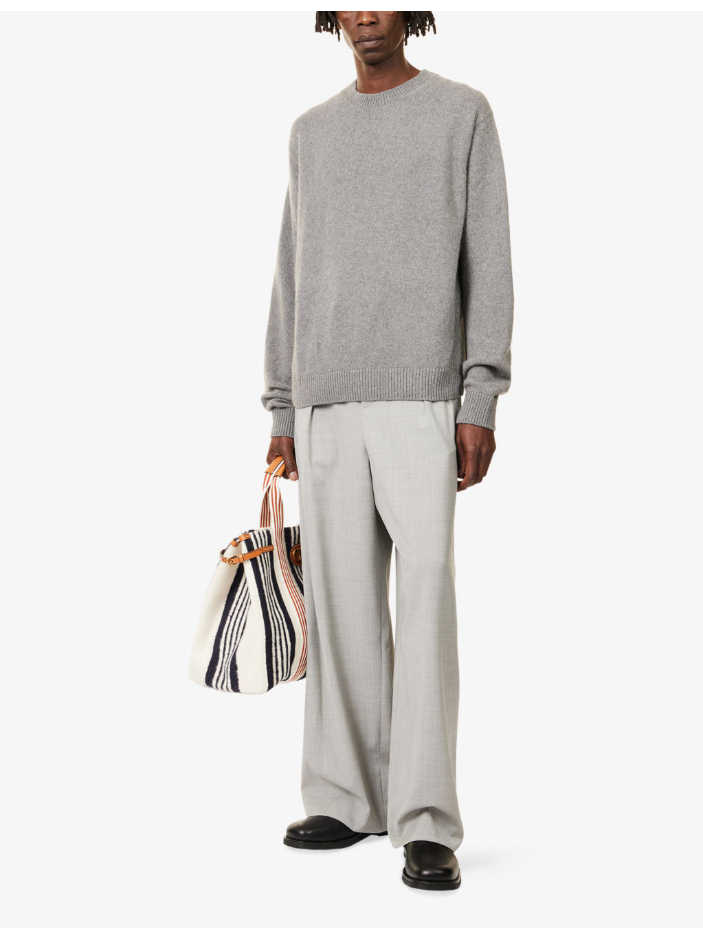 Simple Crewneck Cashmere Jumper - 2