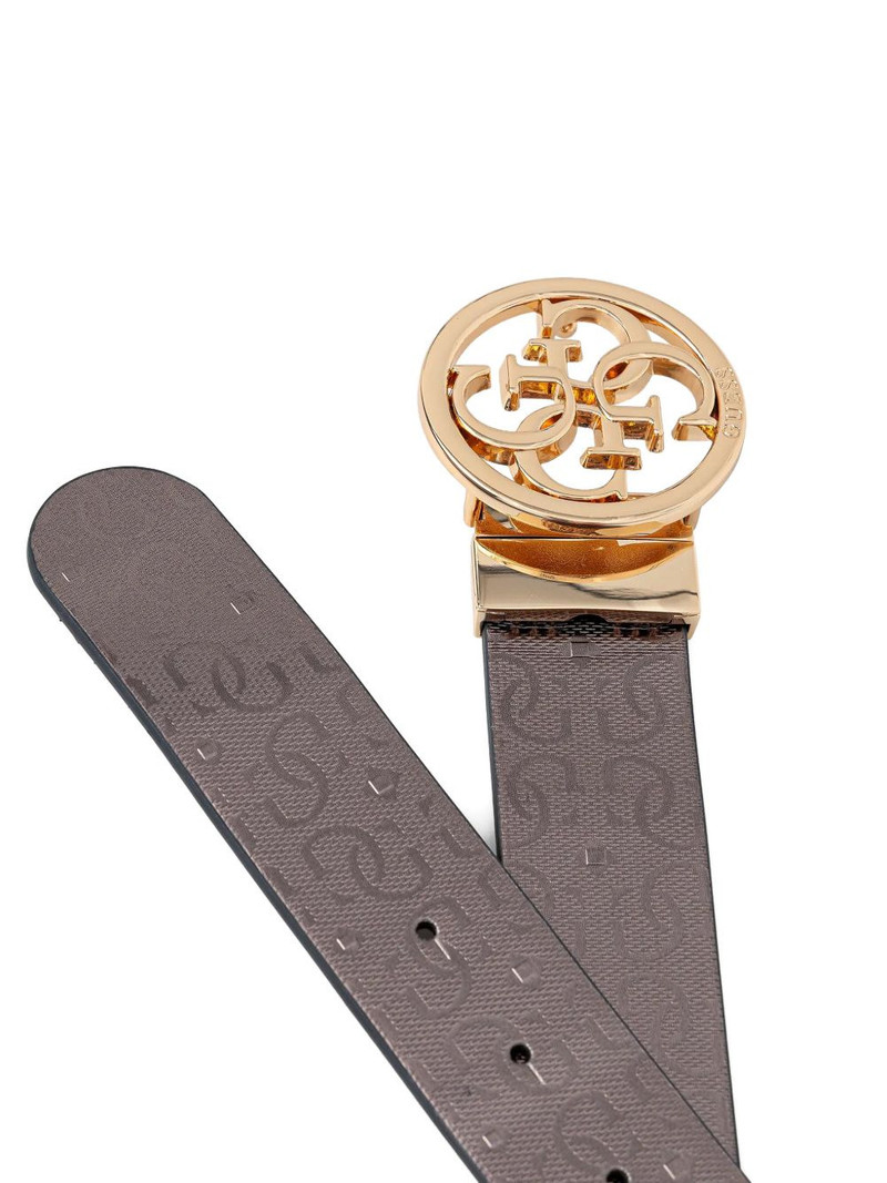 GUESS USA logo-debossed reversible belt outlook