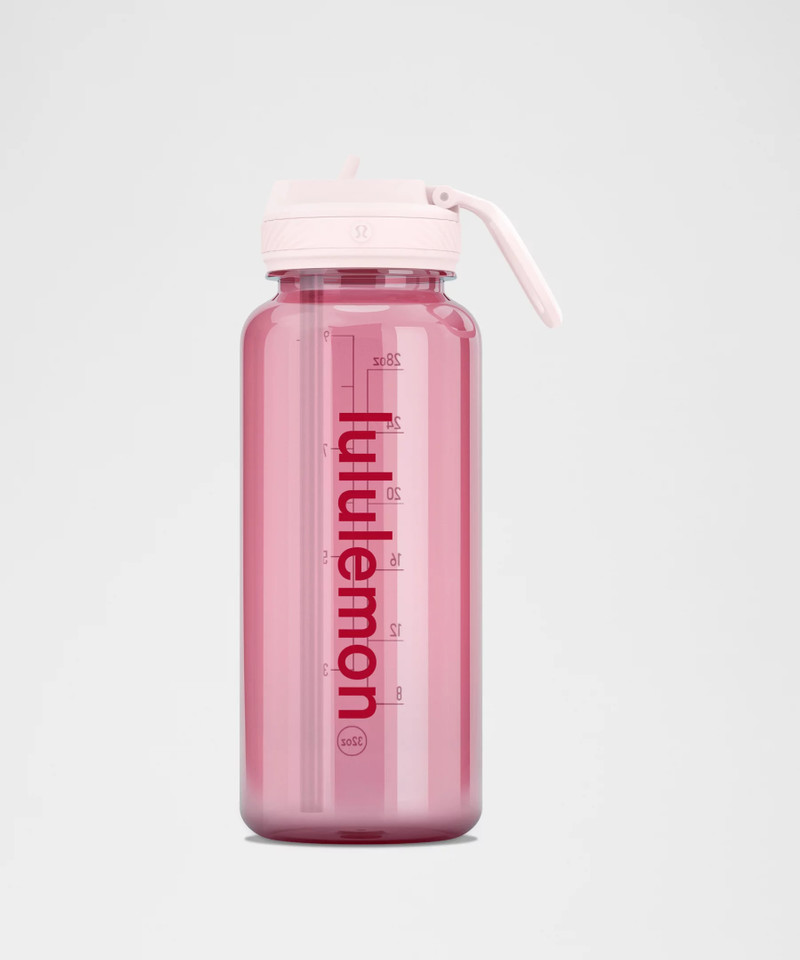 Back to Life Clear Bottle 32oz *Straw Lid 1