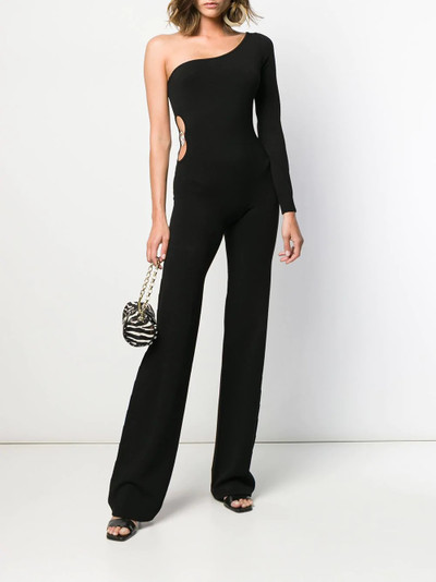 PHILIPP PLEIN one shoulder knit jumpsuit outlook