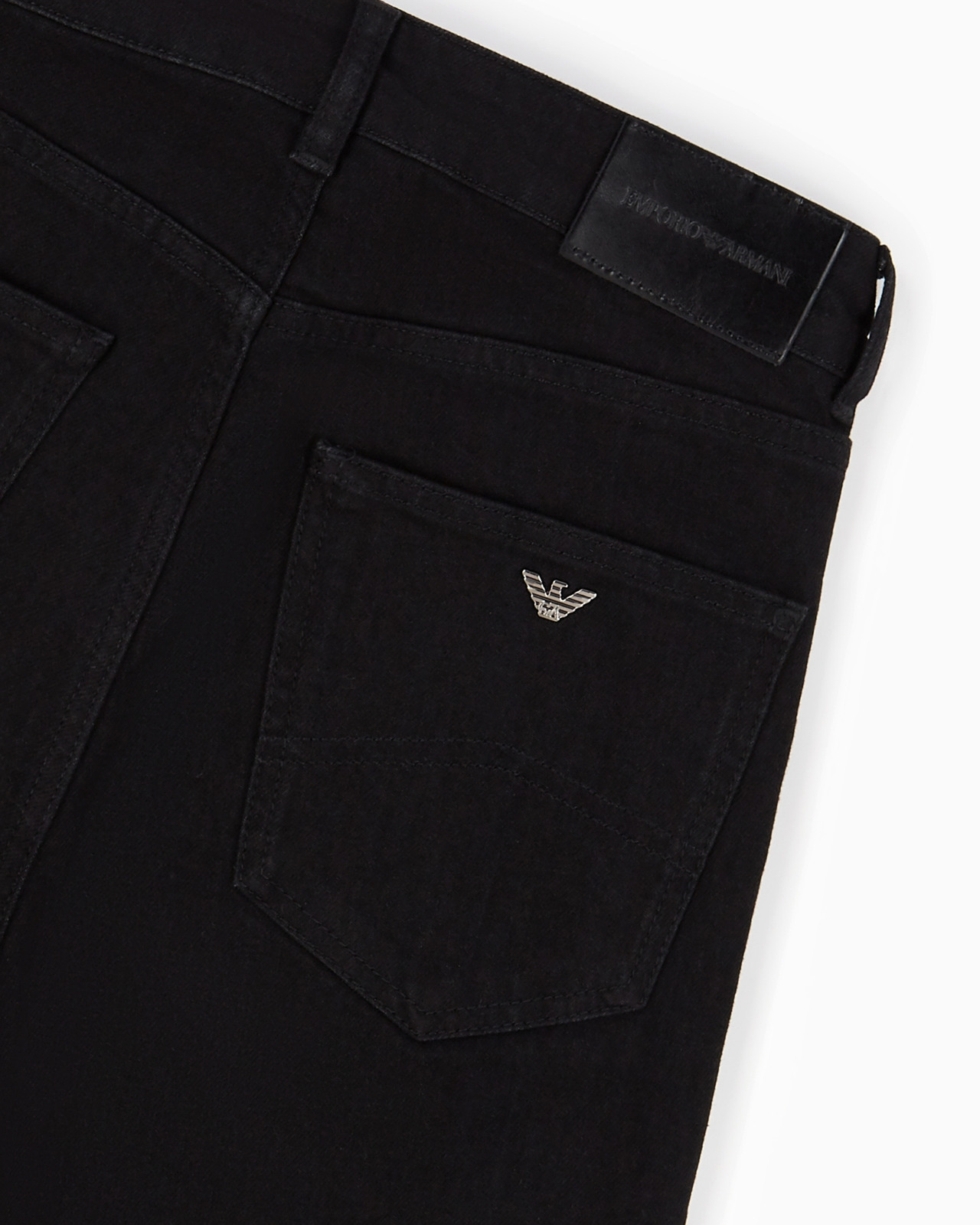 J47 Medium high-waisted, flared leg, rinsed comfort-denim jeans - 6