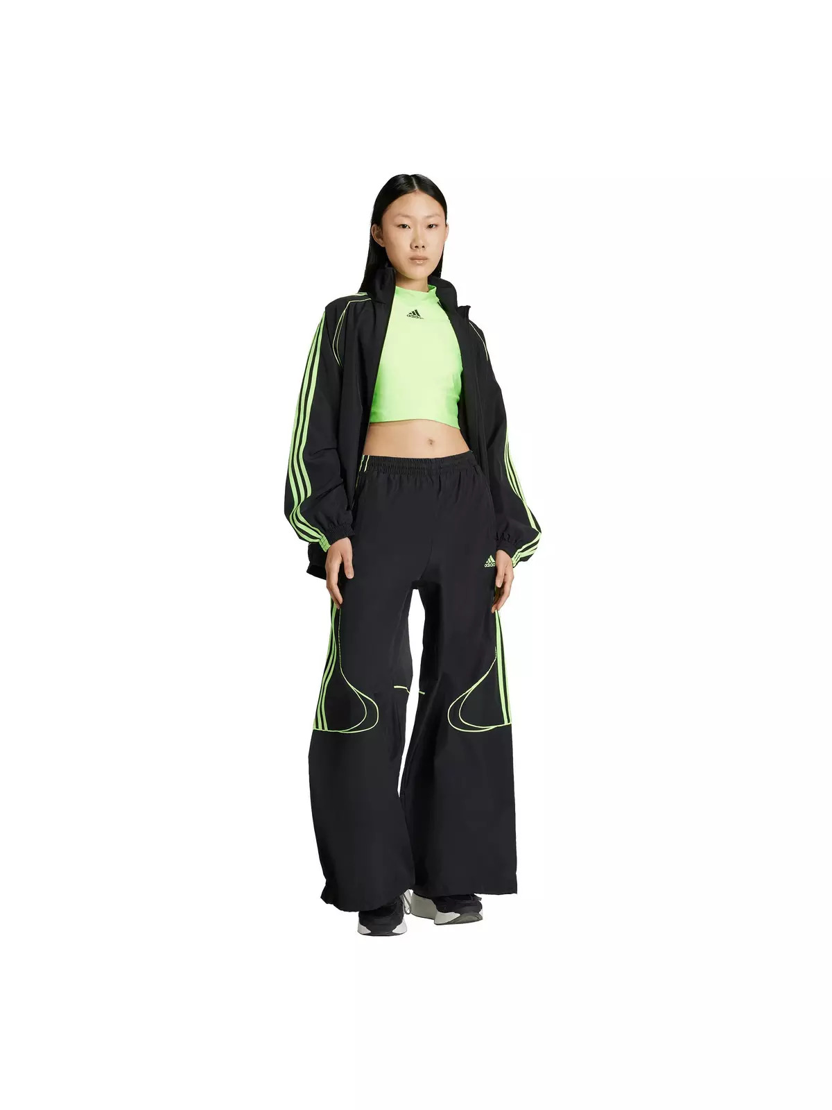 Women's Teamgeist Adicolor Oversized Woven Track Pants - 5