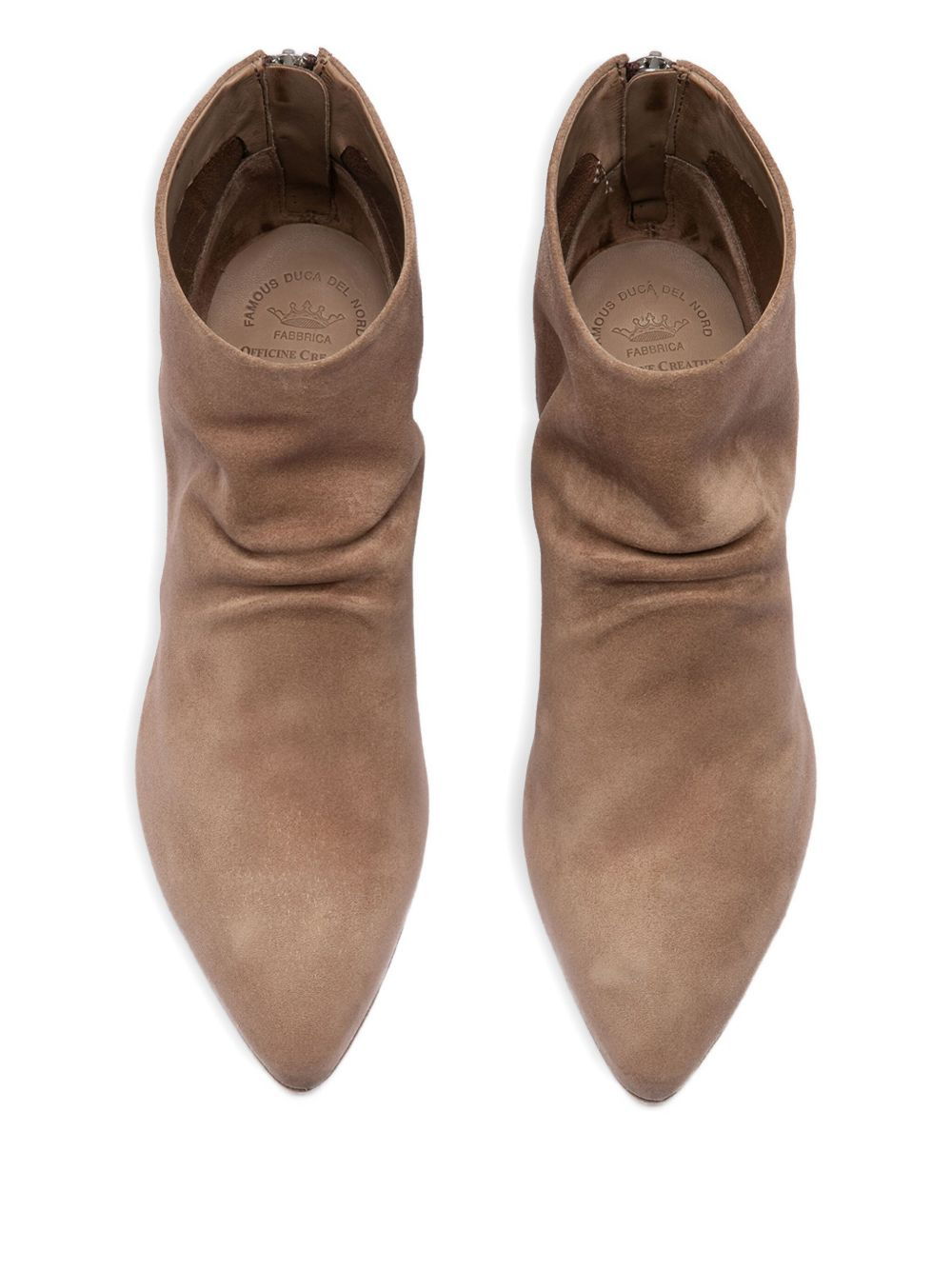 Sally suede leather zip boots - 3