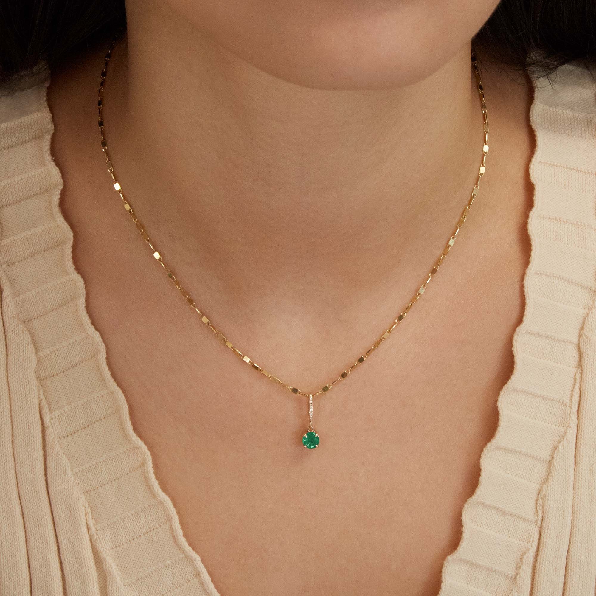 Sparkling Emerald Luxe Charm - 2