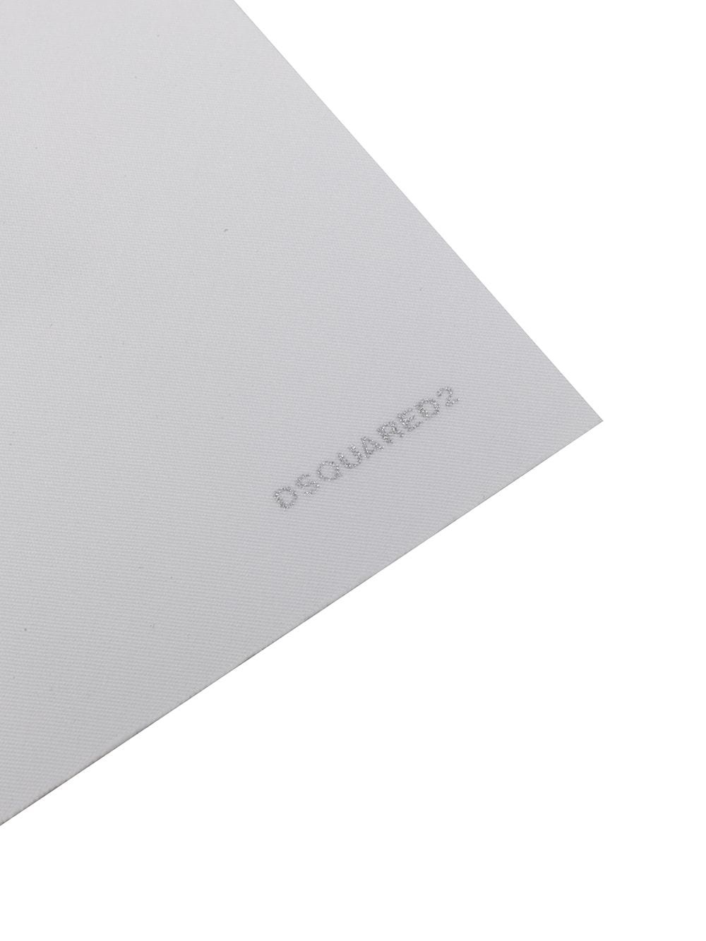 glitter logo pocket square - 2