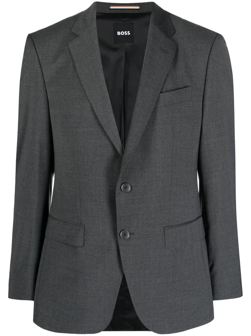 single-breasted suit jacket - 1