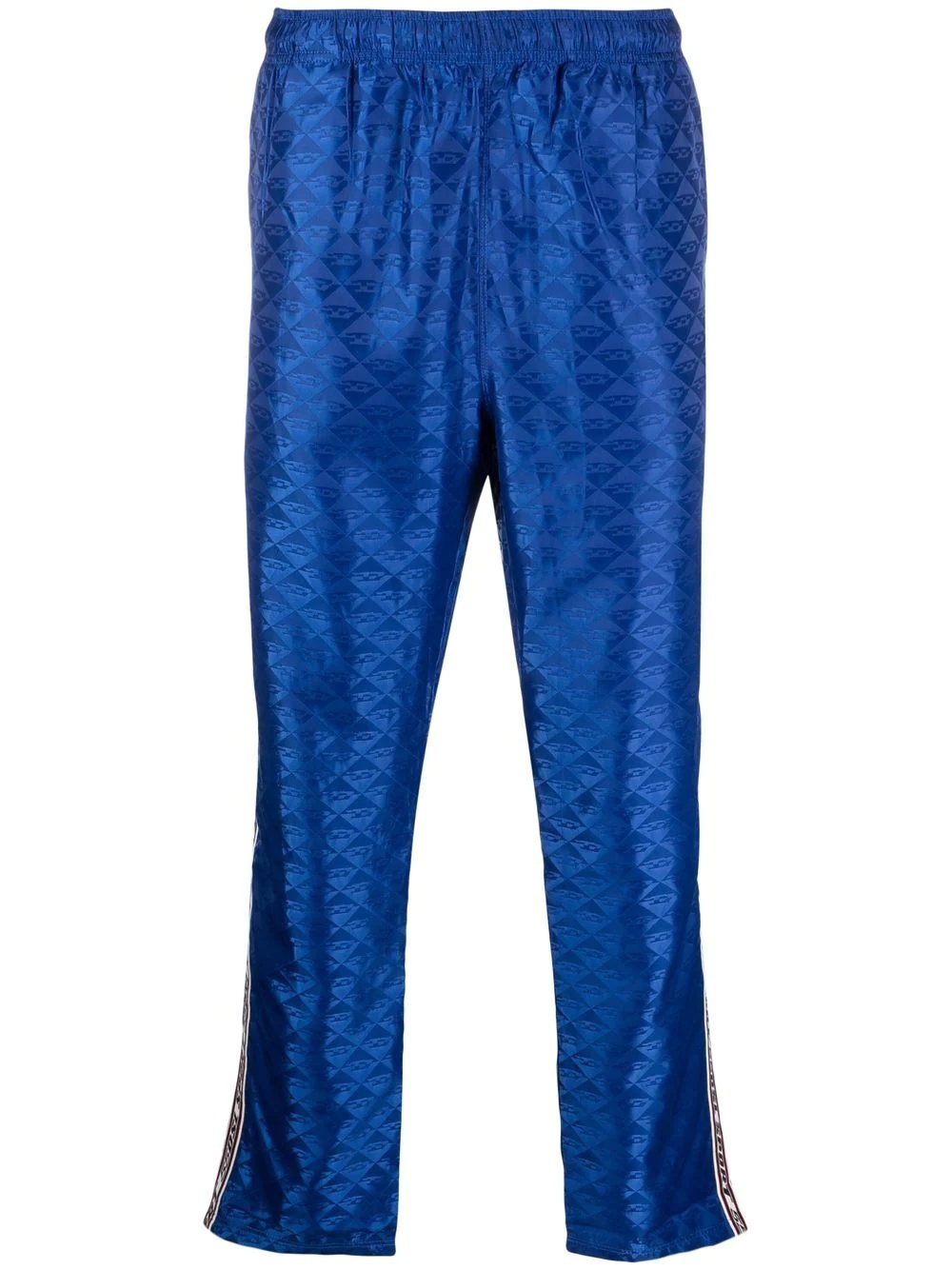 logo straight-leg trousers - 1