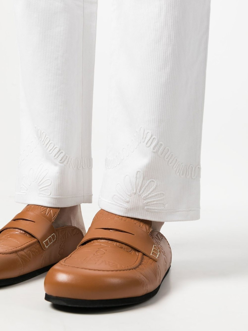 tailored straight trousers 6