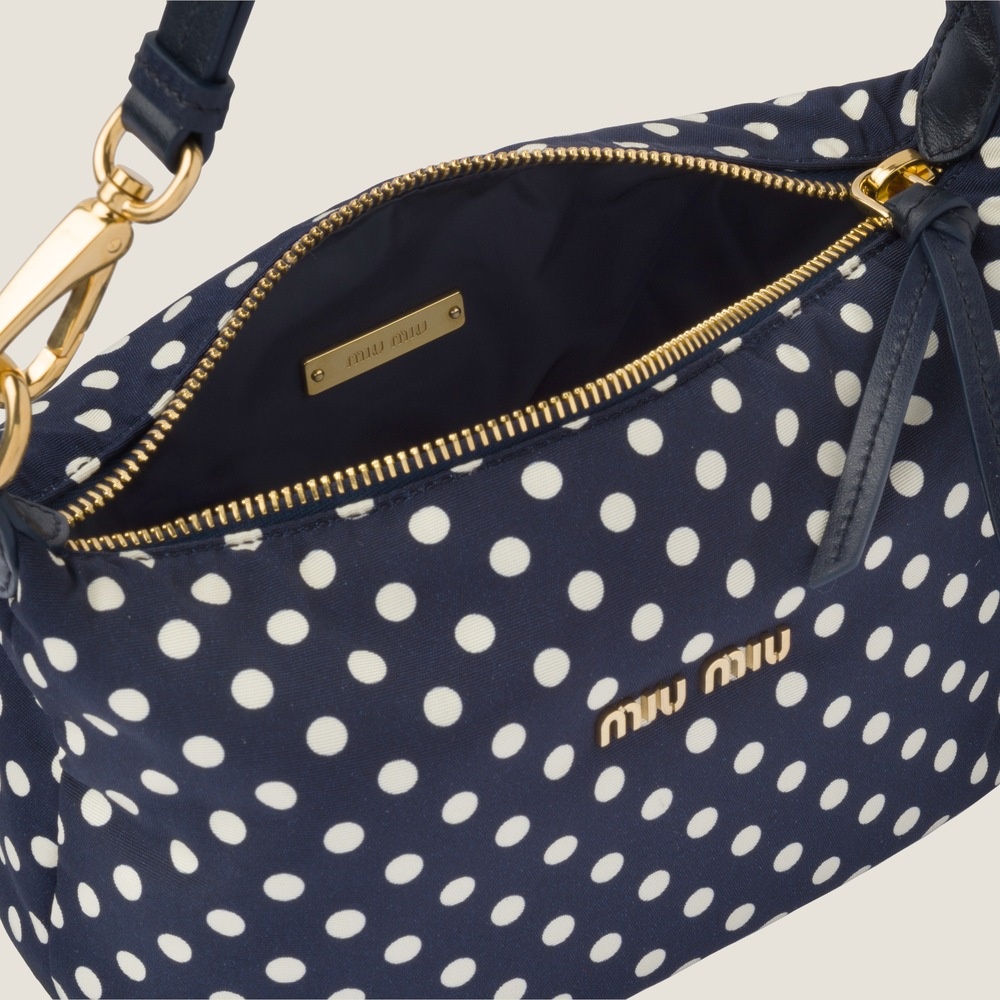 Miu Miu Miu Spirit printed faille mini-bag | REVERSIBLE