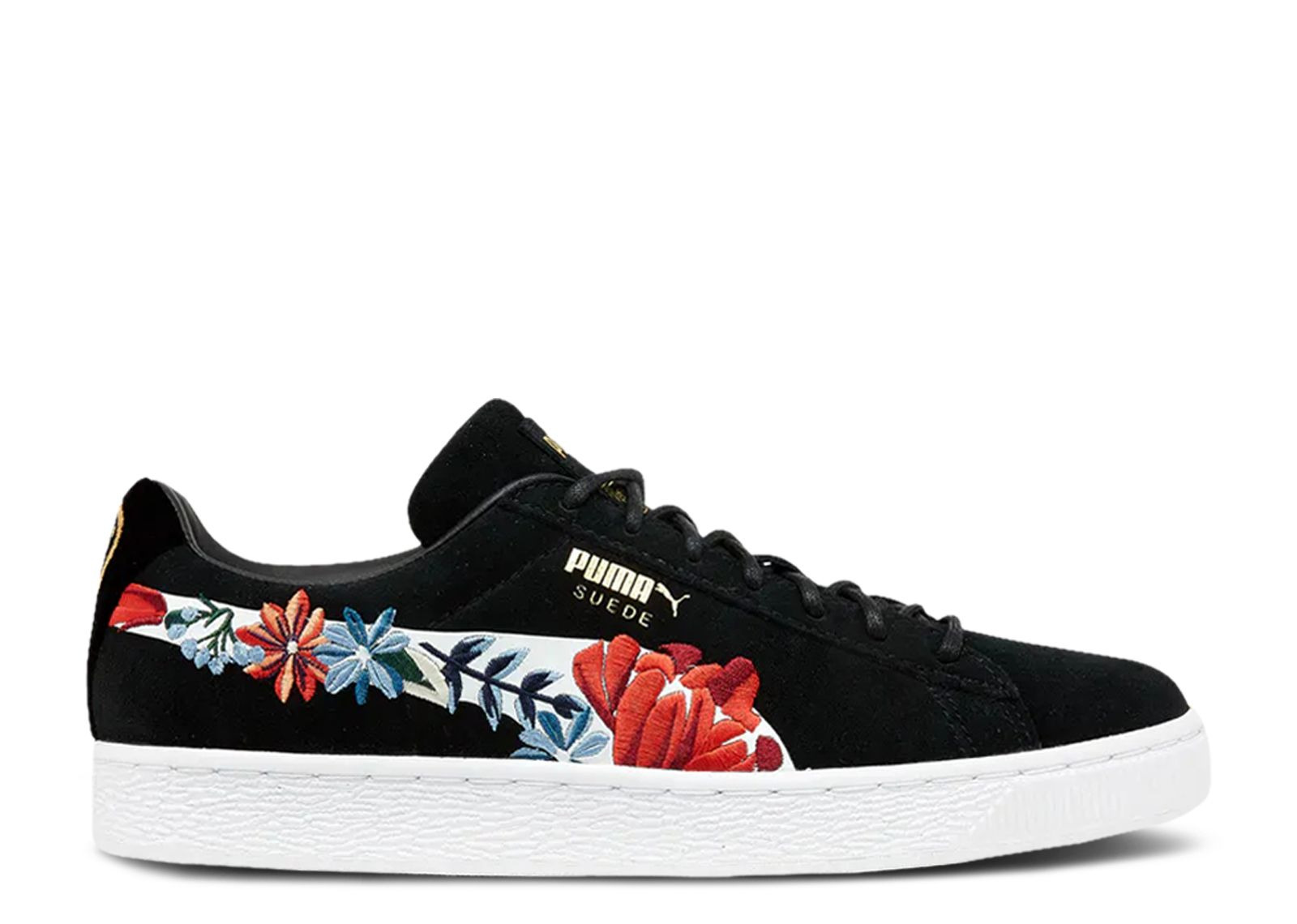 WMNS SUEDE 'HYPER EMBELISHED - BLACK' - 1