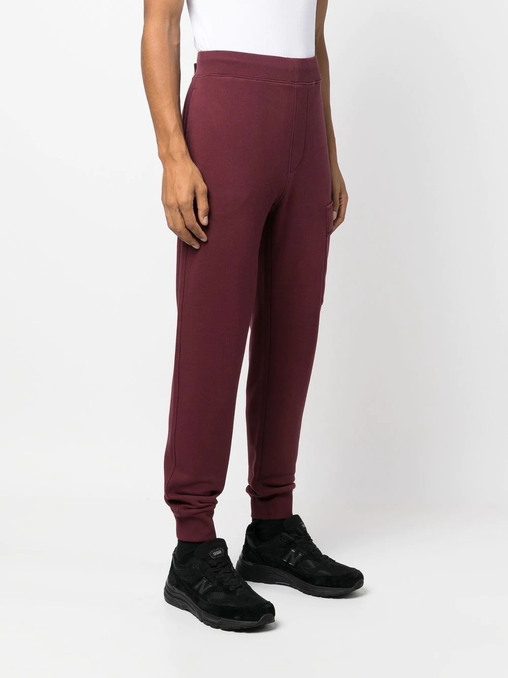 logo-patch track pants - 3
