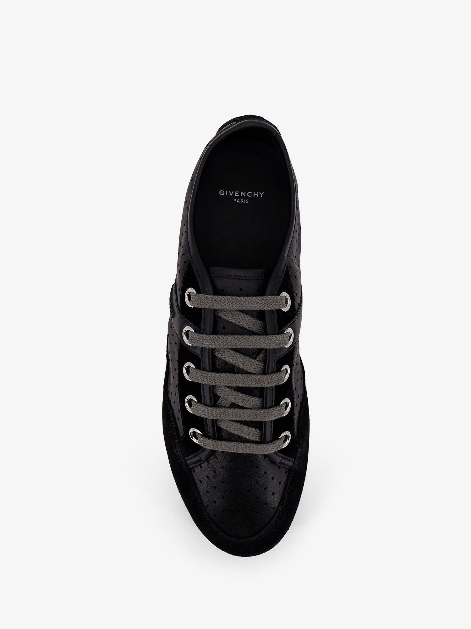 Givenchy Baskets Low-Top Leather And Suede Sneakers - 5