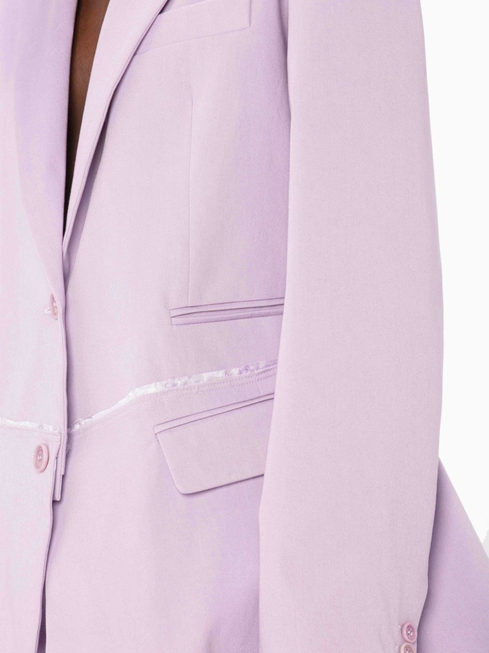 【送料&関税込】J.W. Anderson Lilac Stretch Cotton Blazer JW Anderson Lilac stretch cotton blazer | gebnegozionline