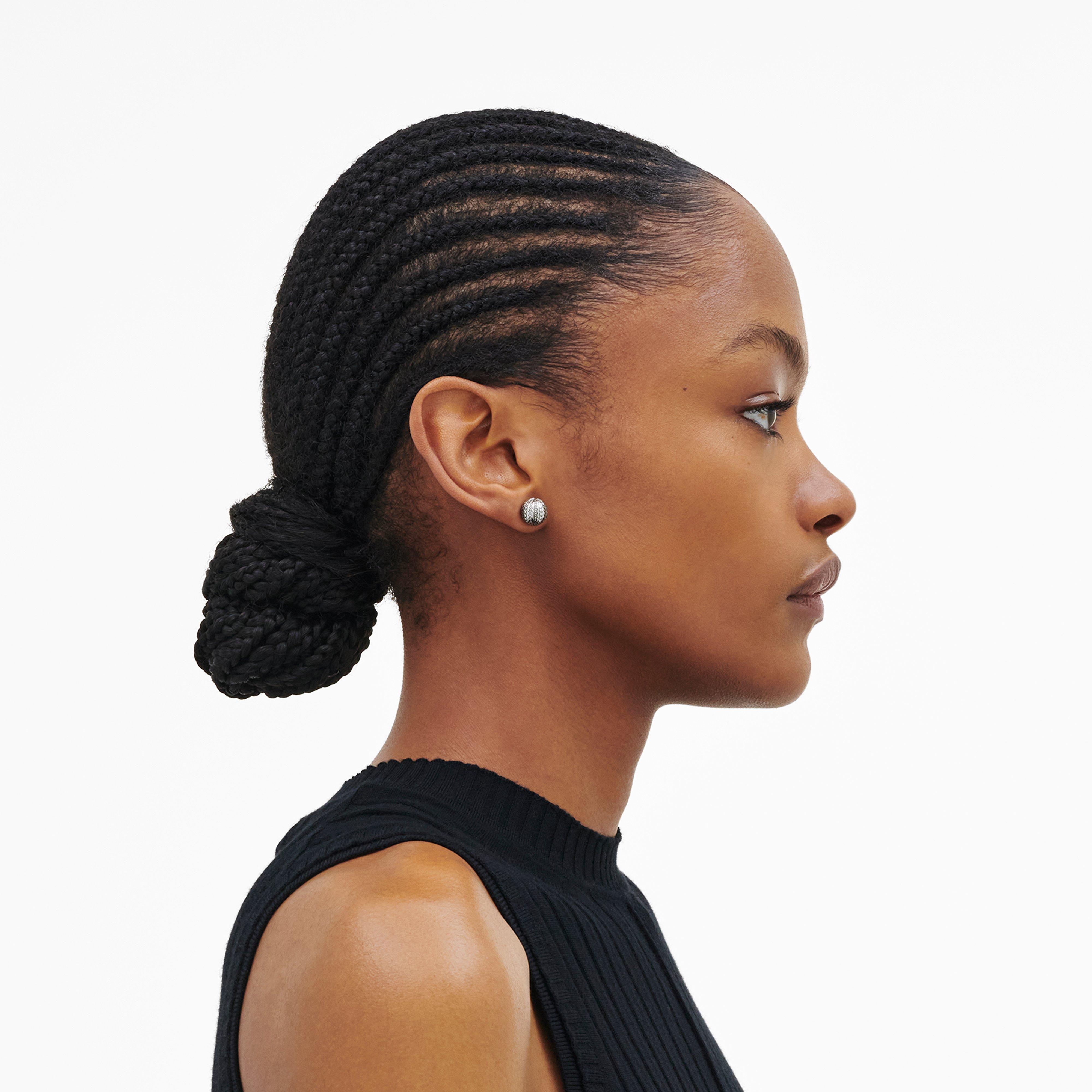 THE MONOGRAM STUD EARRINGS - 2