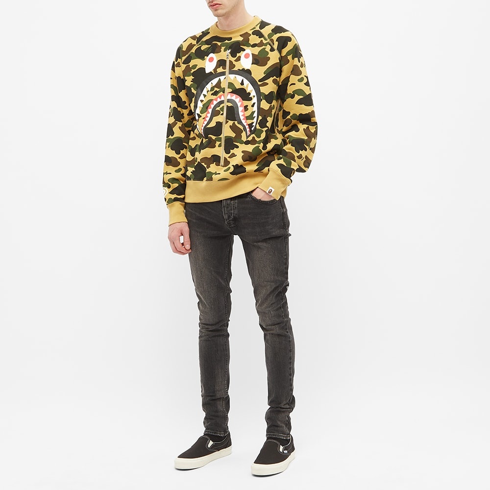 A Bathing Ape 1st Camo Shark Crew Sweat - 6