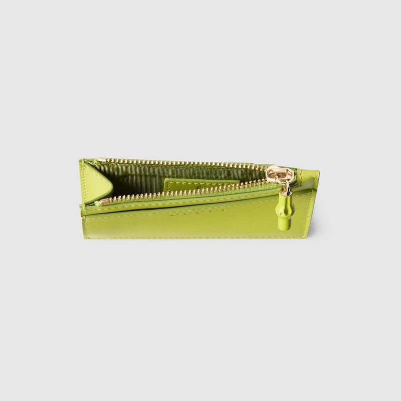 GUCCI Card case with bamboo outlook