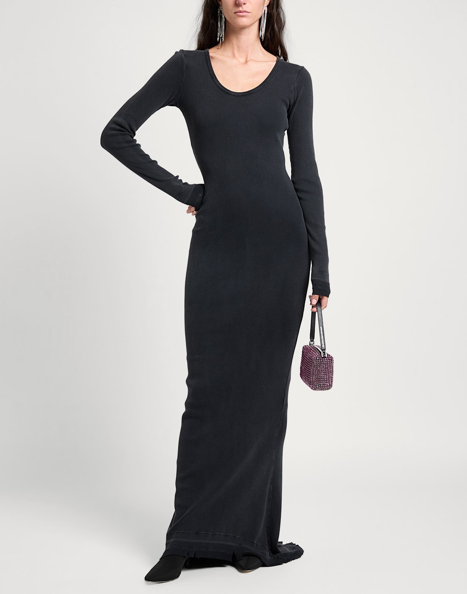 Charcoal Women's Long Dress - 2