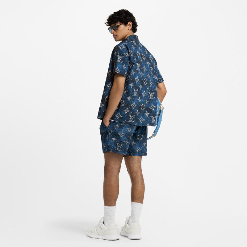 Printed Monogram Short-Sleeved Shirt 3