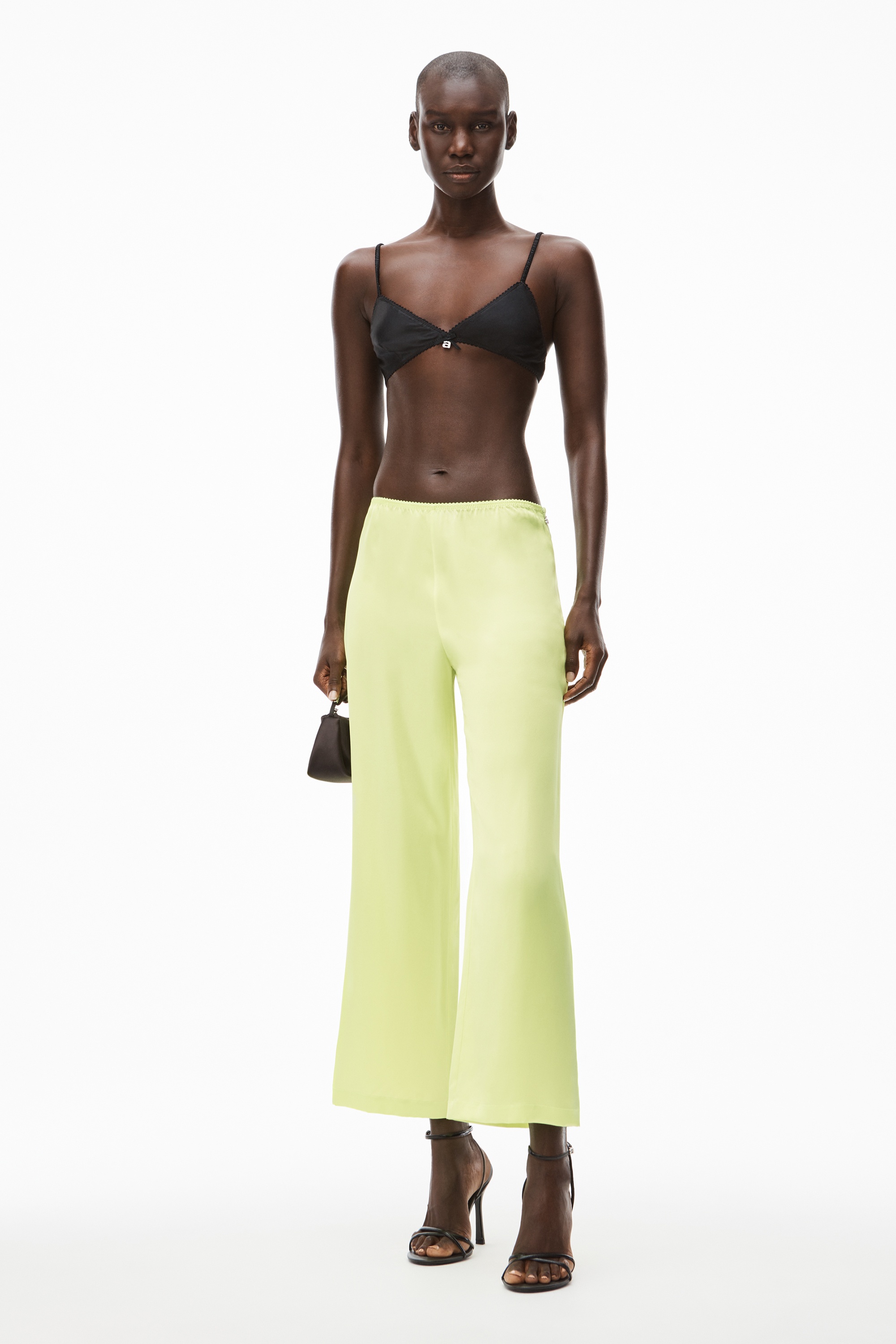 SLIM RELAXED PANT IN SILK CHARMEUSE - 2