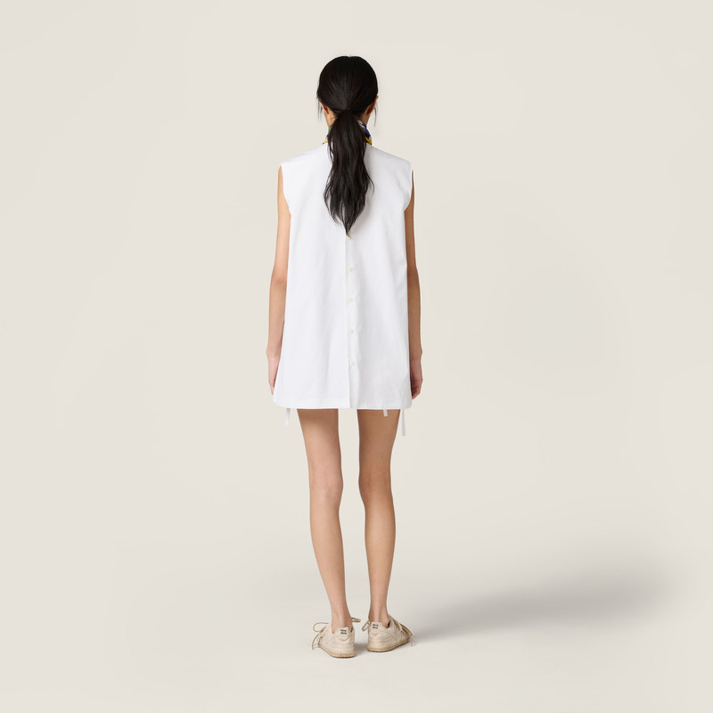 Poplin mini-dress 3
