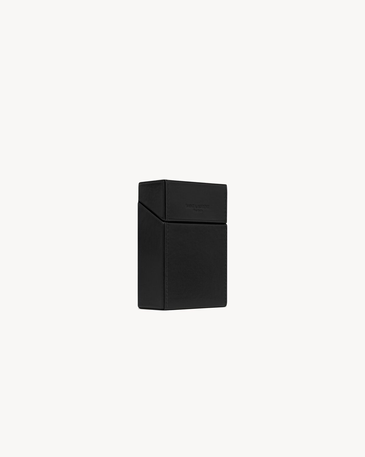 SAINT LAURENT PARIS CIGARETTE BOX IN SMOOTH LEATHER - 5