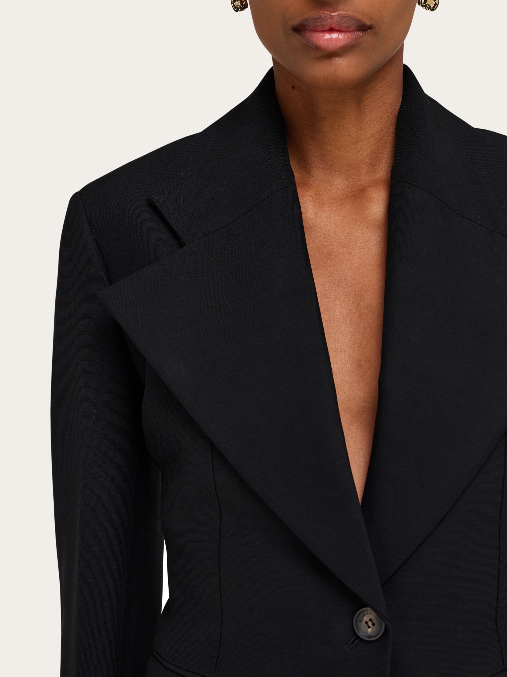Cropped blazer - 4