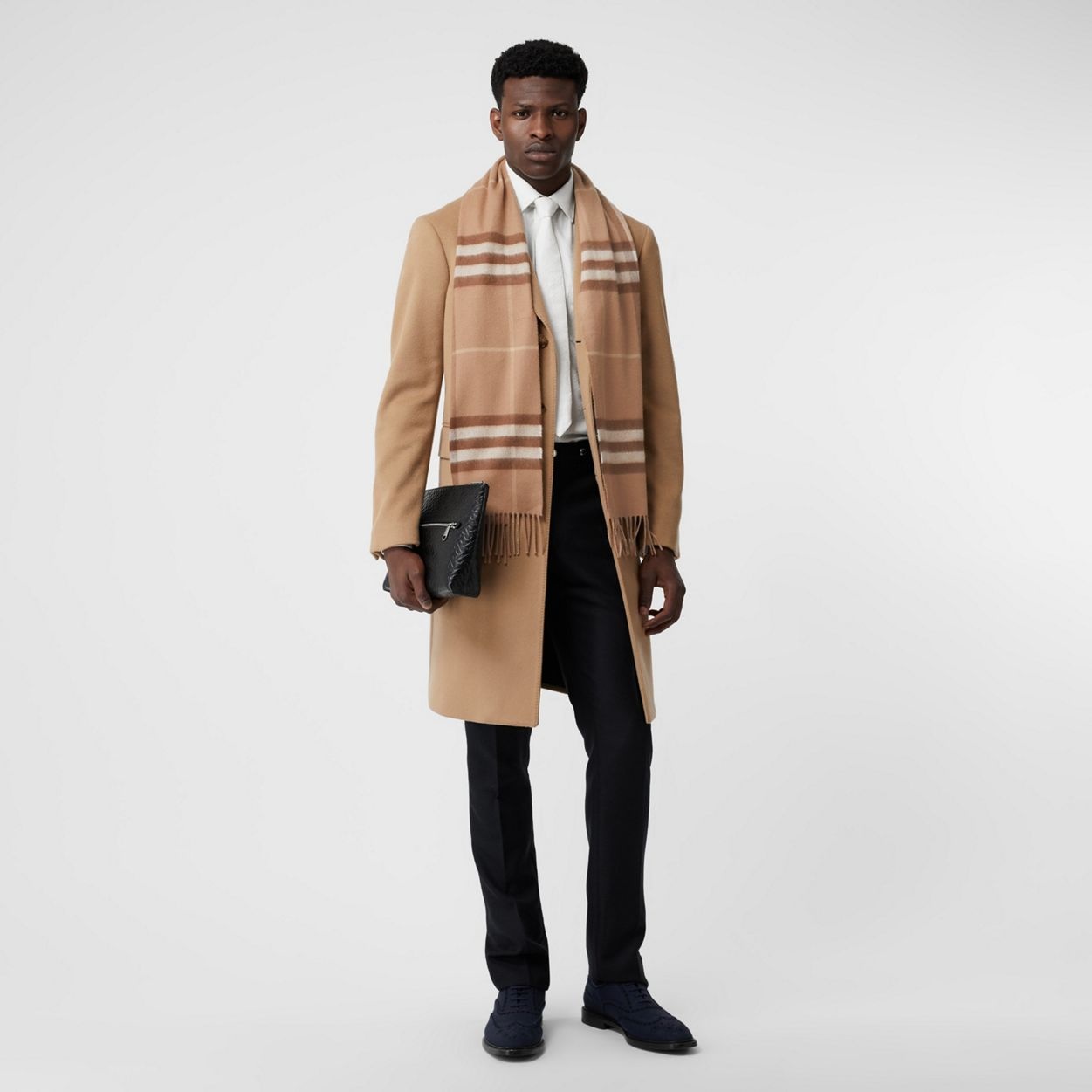 The Classic Check Cashmere Scarf - 8