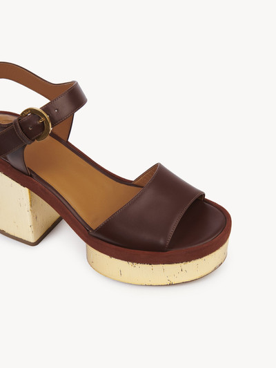 Chloé ODINA HIGH-HEEL SANDAL outlook