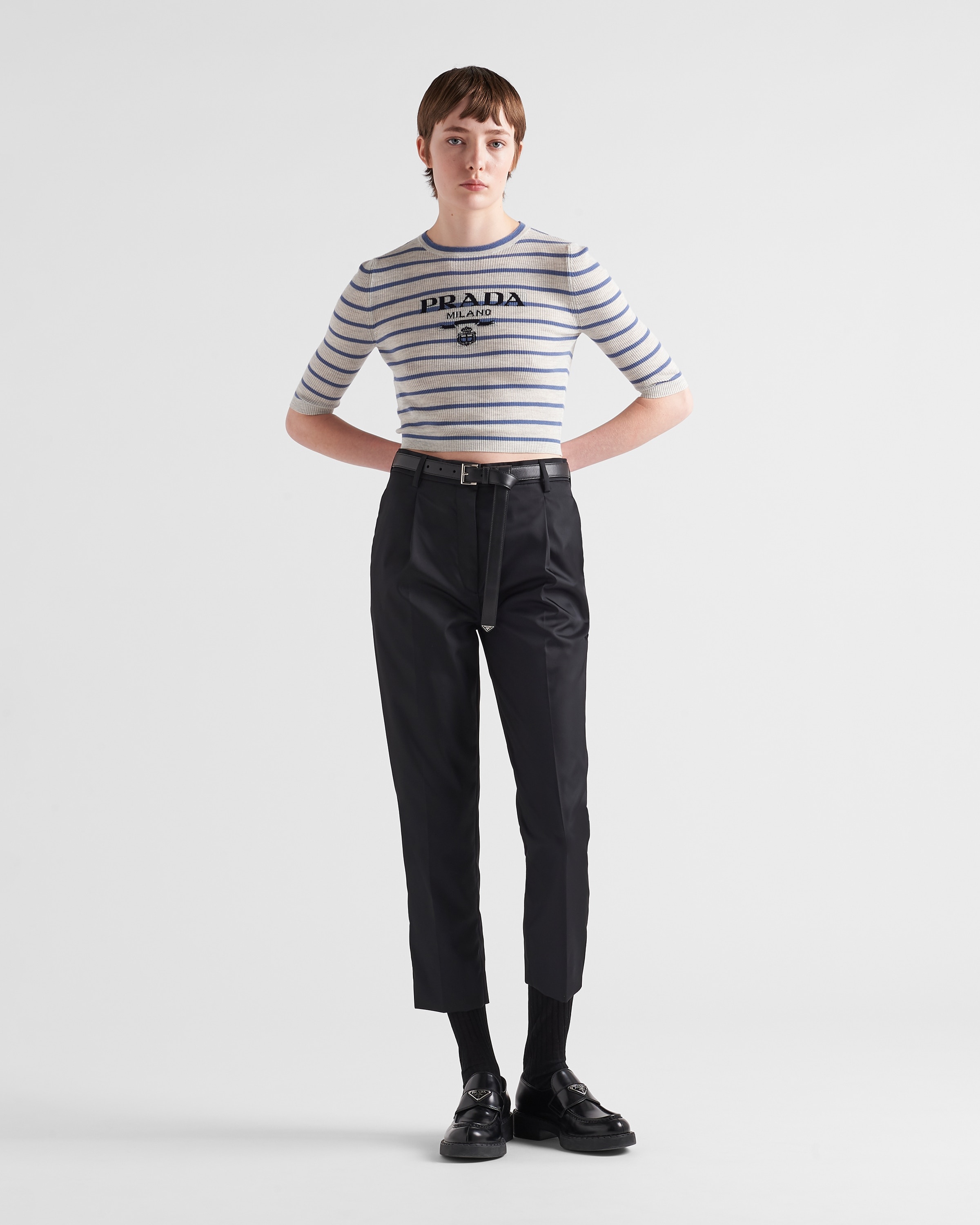 Superfine wool crew-neck sweater - 2