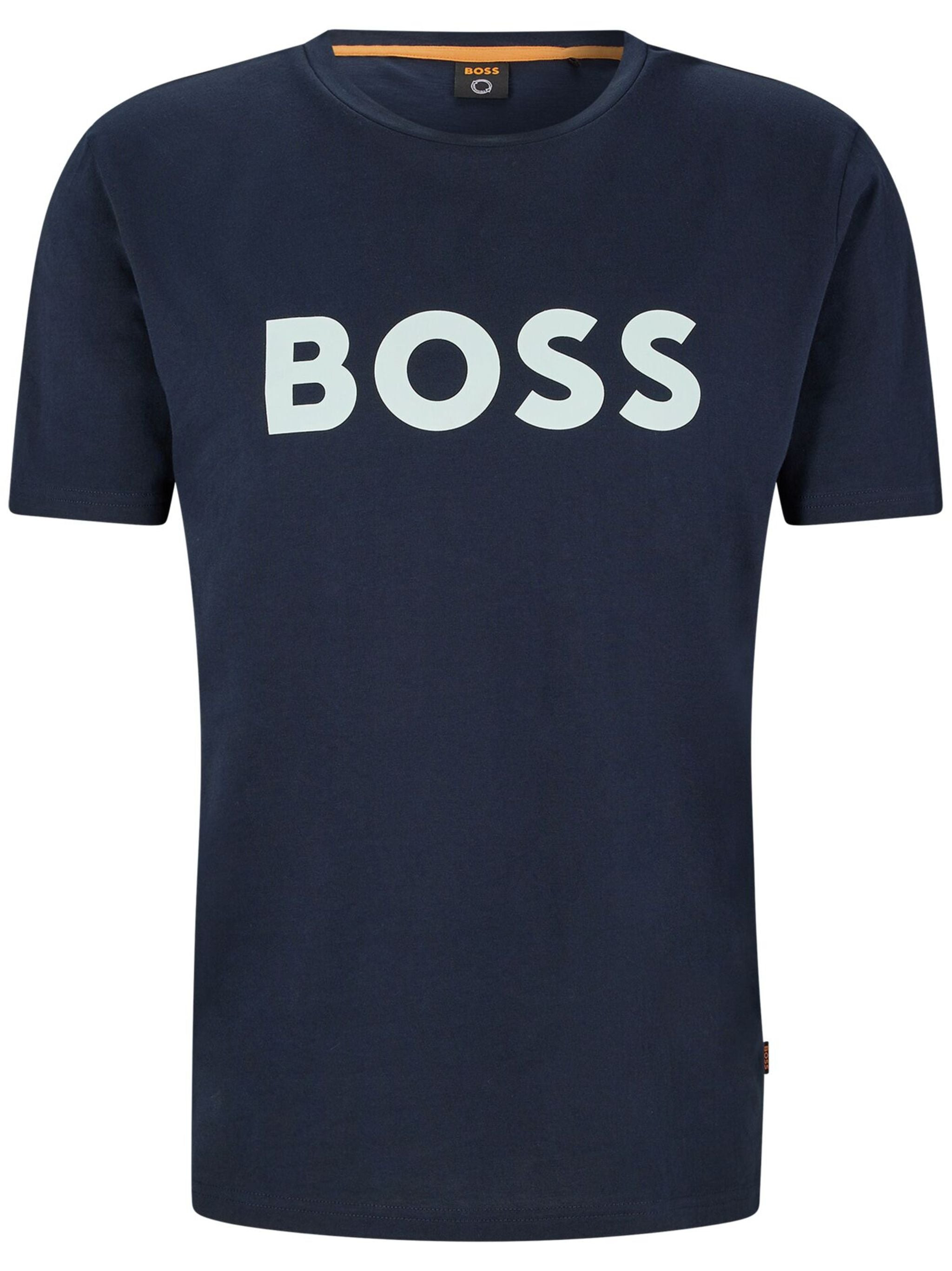 Boss Logo-rubberized Cotton T-shirt - 1