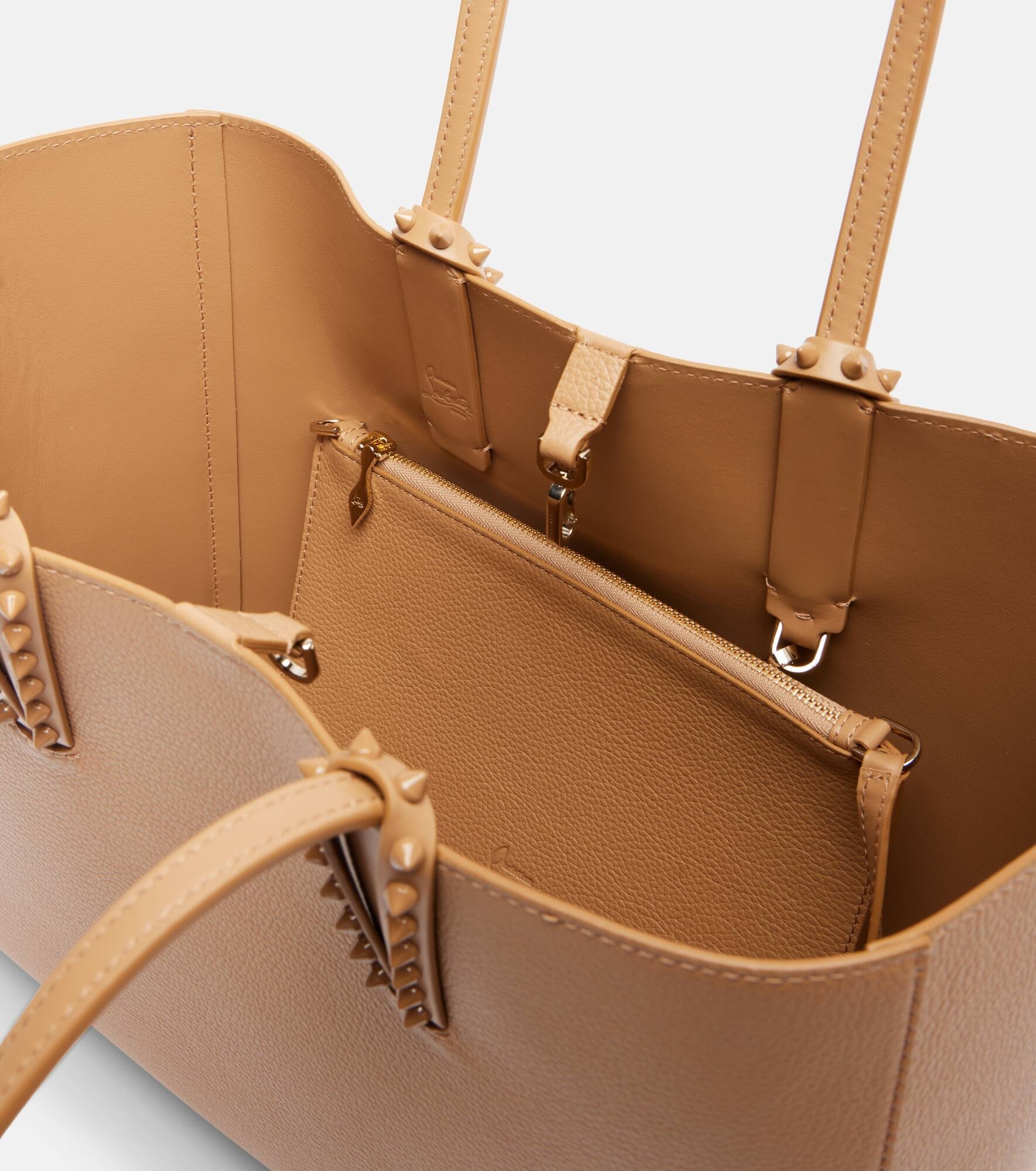 Cabata Large leather tote bag - 3