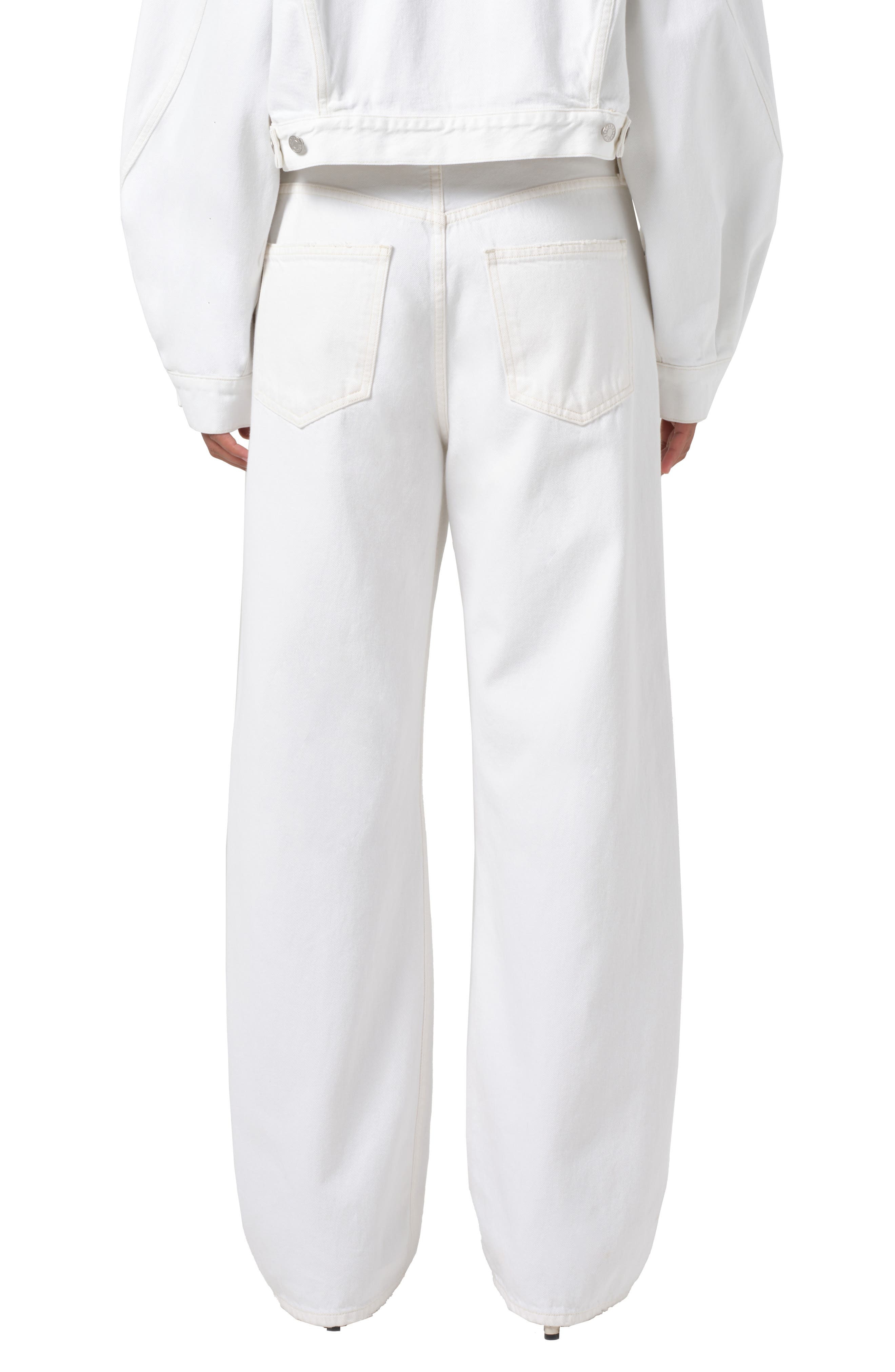 AGOLDE Low Curve Jeans in Milkshake at Nordstrom - 2