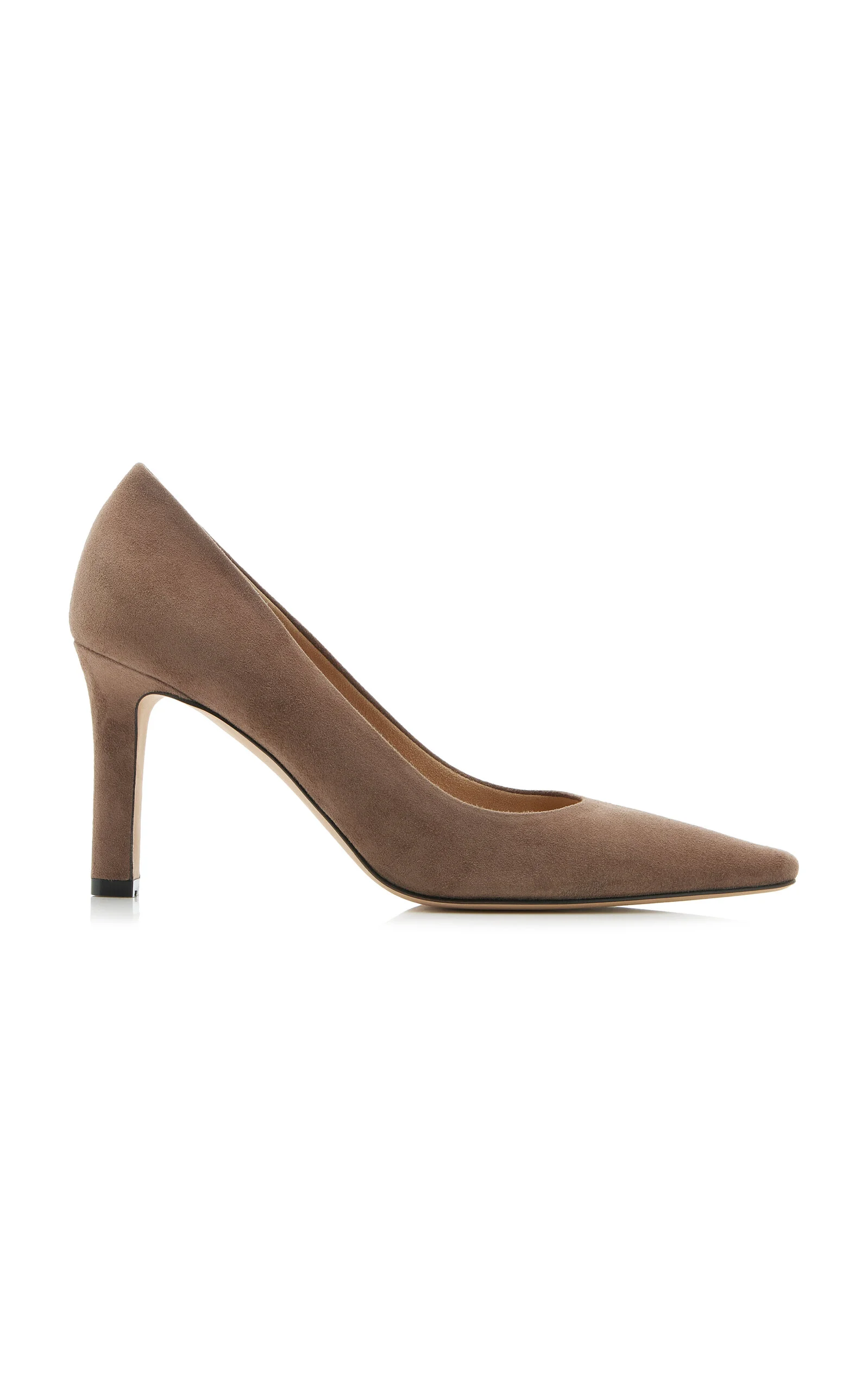 Carla Suede Pumps taupe - 1