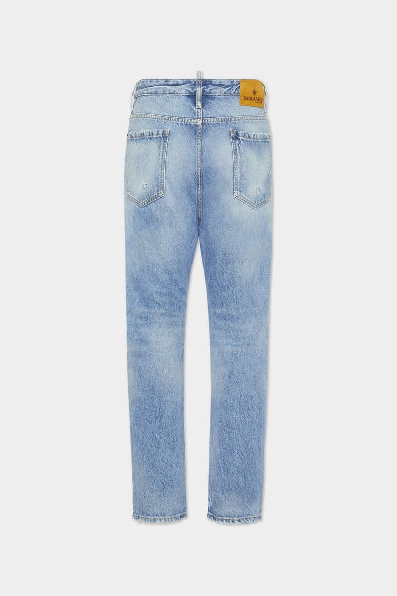 LIGHT DIAGONALE WASH LONDON BRO JEANS - 2