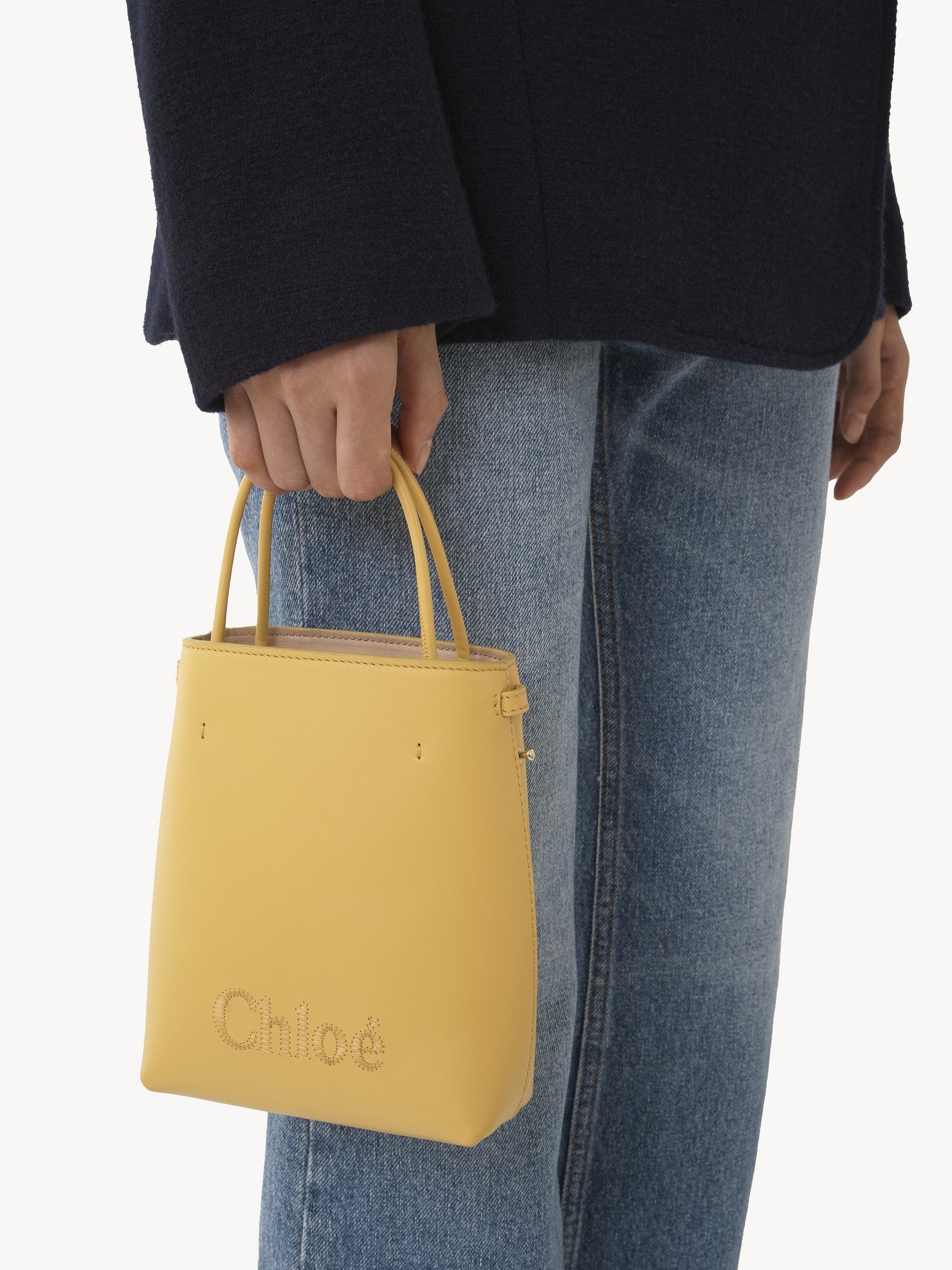 CHLOÉ SENSE MICRO TOTE BAG - 6