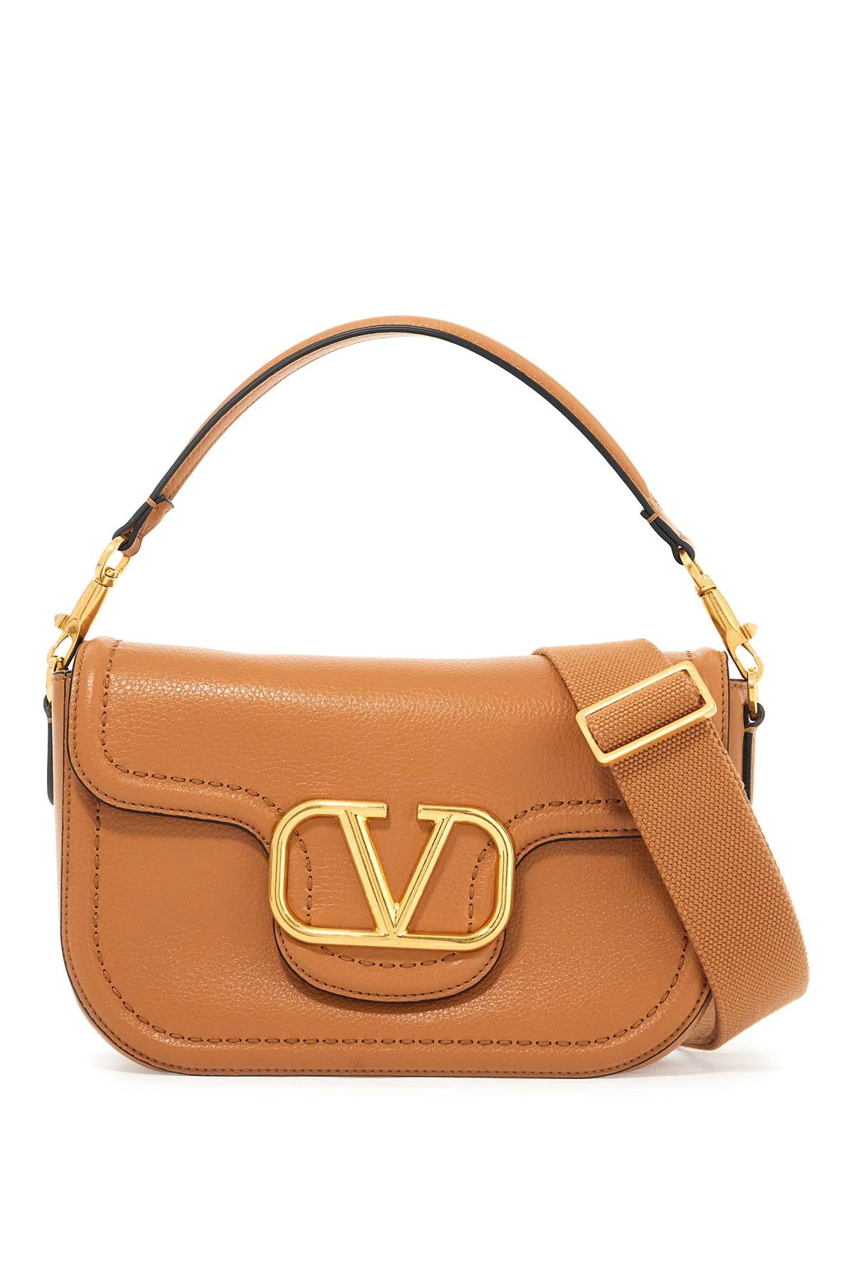 Valentino Garavani Alltime Hammered Leather Shoulder Bag Women - 1