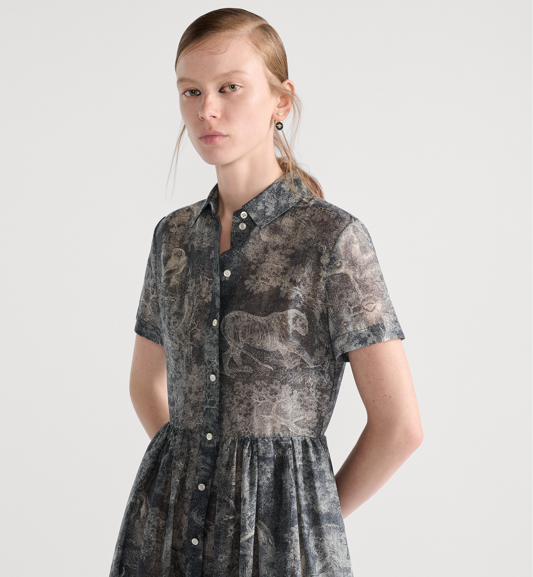 Dioriviera Mid-Length Shirtdress - 3