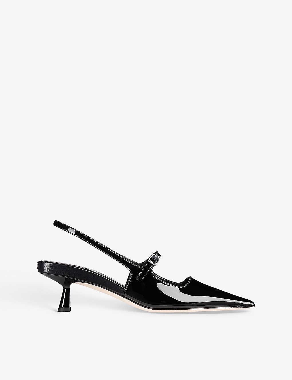 Didi patent-leather slingback courts - 1