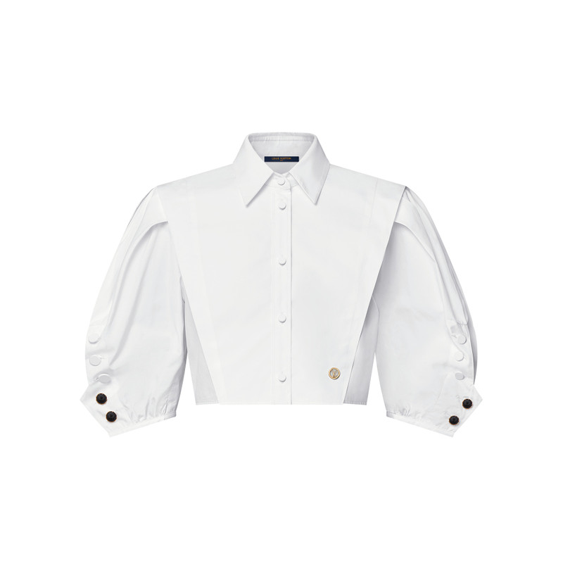 Puff-Sleeve Blouse 1