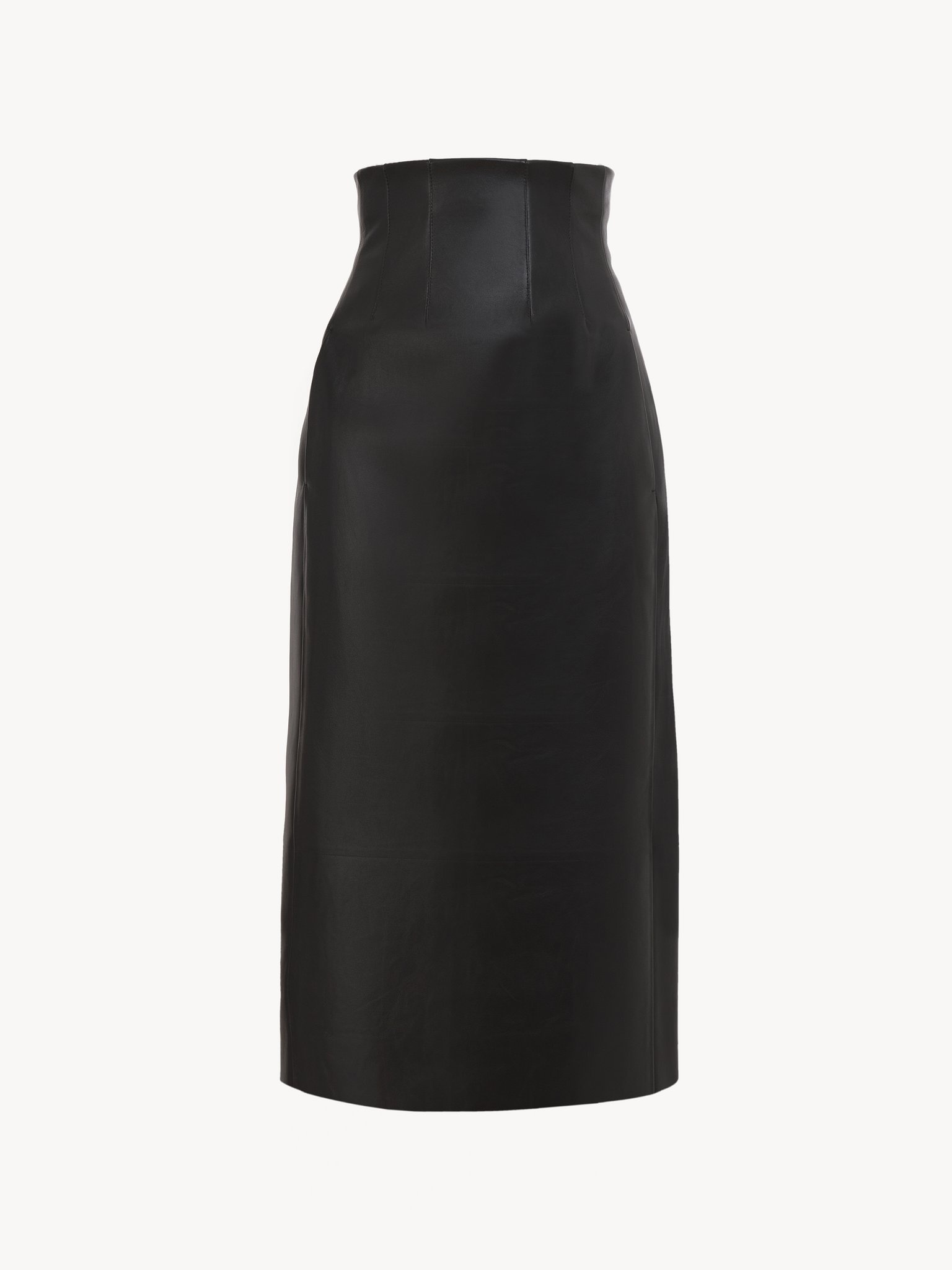HIGH-WAISTED MIDI SKIRT - 2